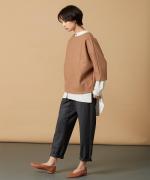 【PICK UP ITEM！】ニットメルトン２ｗａｙプルオーバー